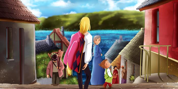 3840x2160 Howl's Moving Castle Wallpaper: Route to the Porthaven - Minitokyo