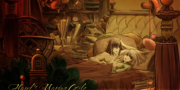 1680x1050 Howl's Moving Castle Wallpaper: Flowers Wall - Minitokyo