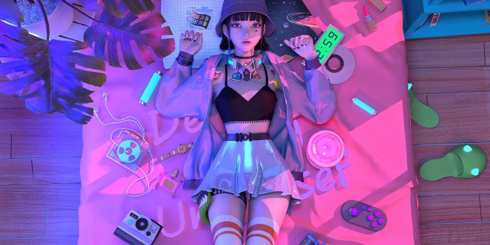 3840x2160 Cute Anime Girl Ultra HD Desktop Background Wallpaper for : Widescreen &  UltraWide Desktop & Laptop : Multi Display, Dual & Triple Monitor : Tablet  : Smartphone