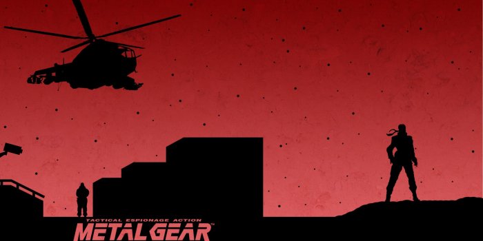 1920x1080 The origins of these minimalist Metal Gear Wallpapers: another guy's idea,  but I made a couple. : r/metalgearsolid