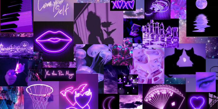 1920x1080 Purple Neon Aesthetic Computer Wallpapers - Top Free Purple Neon Aesthetic  Computer Backgrounds - WallpaperAccess
