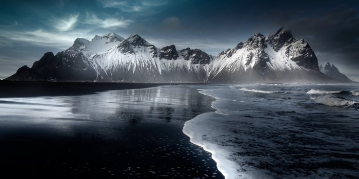1332x850 Wallpaper Iceland, East, Hofn images for desktop, section природа - download