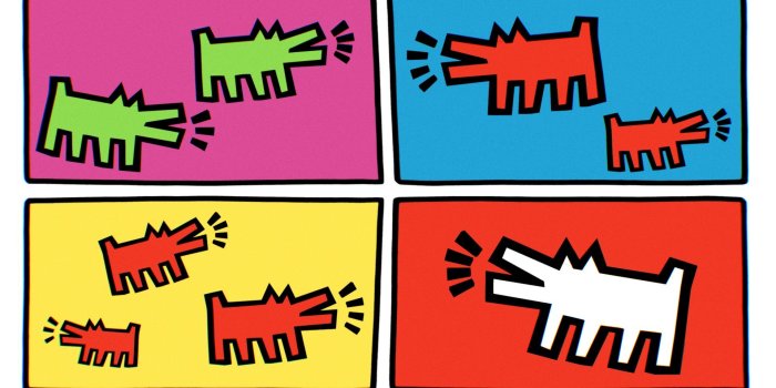 1920x1080 Keith Haring Tribute - 3D model by Jake Yetter (@jakeyetter) [73537a2]