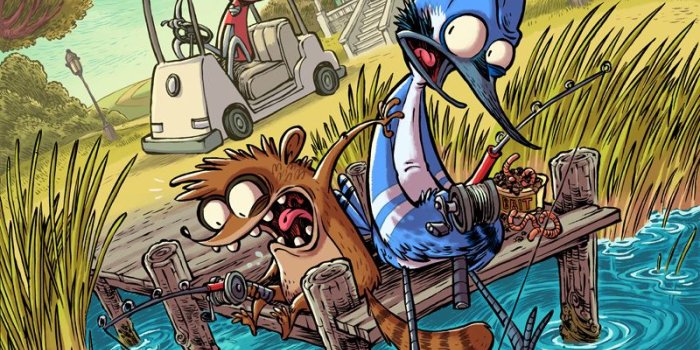 800x1223 REGULAR SHOW #29 Cover | Illustration art, Cartoon wallpaper, Cartoon art