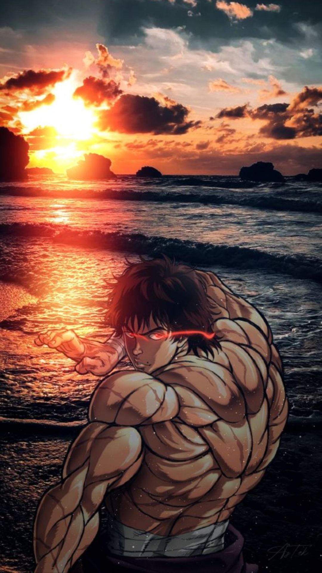 1080x1920 25 ᐈ Baki Hanma iPhone Wallpapers { 4k & HD }