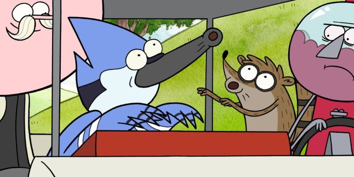 1920x1080 Download Screaming Regular Show Wallpaper | Wallpapers.com