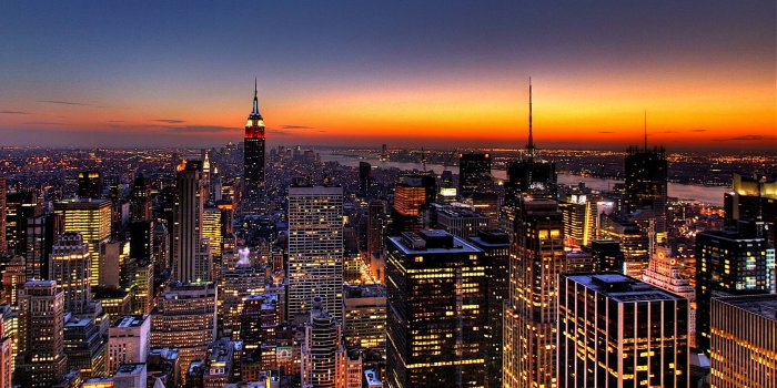 2048x1152 New York City Night Wallpapers - Top Free New York City Night Backgrounds -  WallpaperAccess