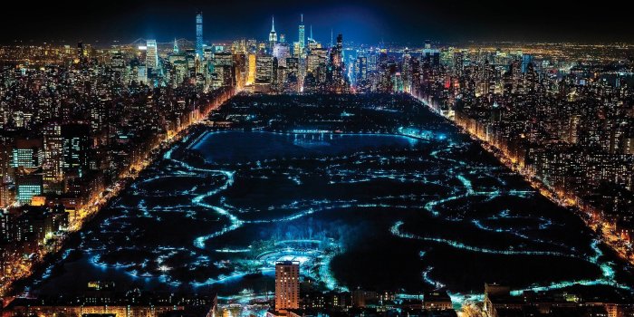 2560x1440 NYC at Night HD wallpaper