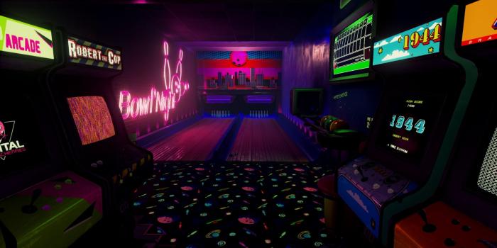 1920x1080 New Retro Arcade Neon 5 | Room wallpaper designs, Arcade, Retro arcade