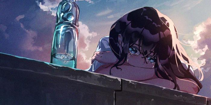 2695x2083 Anime Crying Girl 4k Wallpaper, HD Anime 4K Wallpapers, Images, Photos and  Background - Wallpapers Den