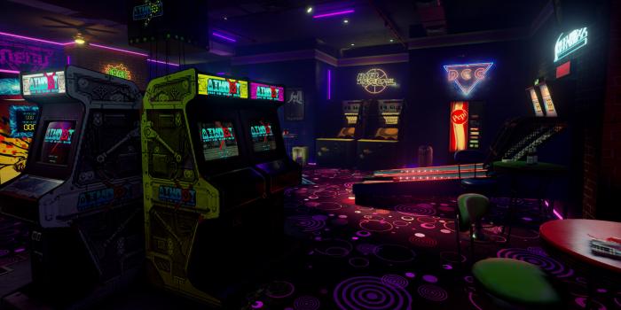 1920x1080 retro gaming wallpaper,games,room,technology,electronic device,visual  effect lighting (#143593) - WallpaperUse