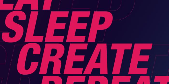 2560x2560 Eat Wallpaper 4K, Sleep, Create, Repeat, Inspirational quotes, Quotes, #1948