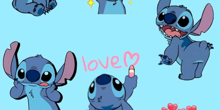 1080x1920 Download Lilo And Stitch Emoticons Wallpaper | Wallpapers.com