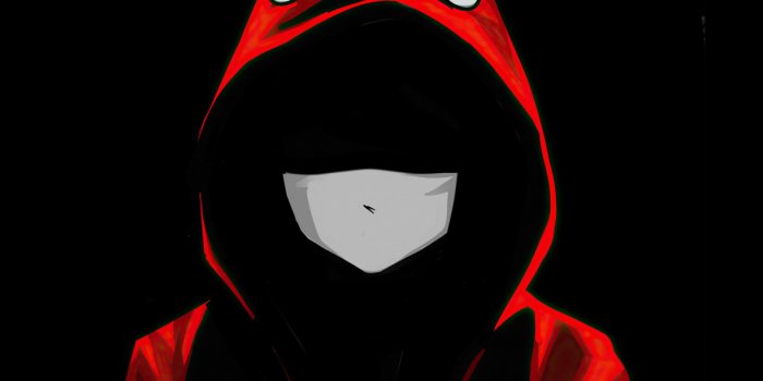 1224x1224 Devil boy in mask, red hoodie, dark wallpaper, hd image, picture,  background, 4ef517 | wallpapersmug