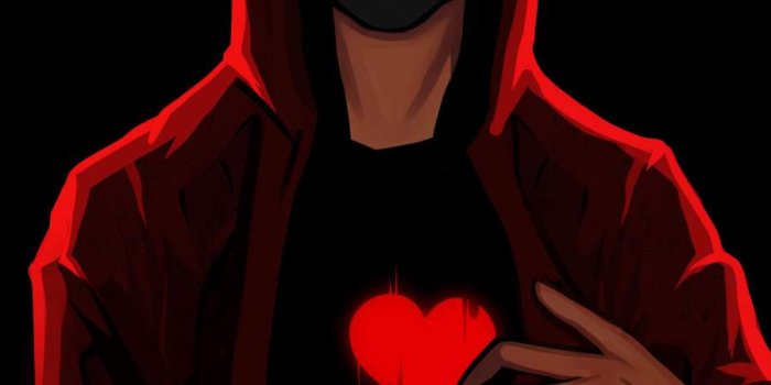 900x1600 Hoodie Guy With Heart - IPhone Wallpapers : iPhone Wallpapers