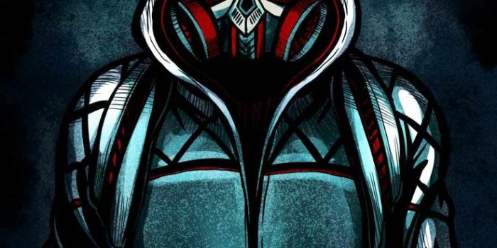 736x1308 Hoodie Mask Guy - IPhone Wallpapers : iPhone Wallpapers | Scary wallpaper,  Glitch wallpaper, Cute black wallpaper