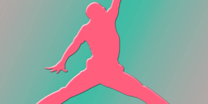 1280x1920 Download Pink Air Jordan Logo Wallpaper | Wallpapers.com