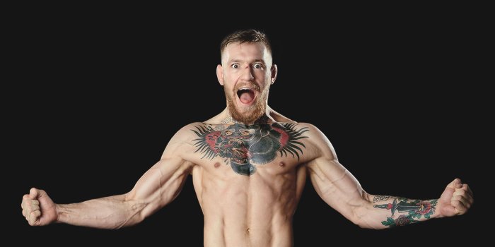1920x1080 Download Conor Mcgregor In Black Background Wallpaper | Wallpapers.com