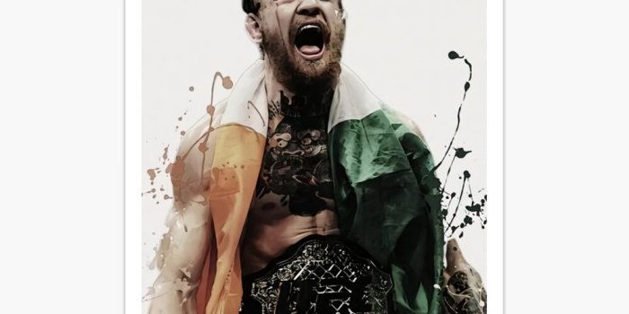 1000x1000 Wallpaper ConorMcGregor Illustration