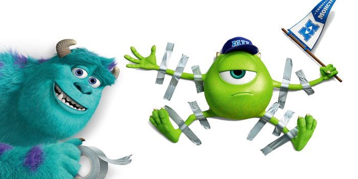 1360x820 Monsters Inc. Disney Pixar Mural Wallpaper | Marmalade Art