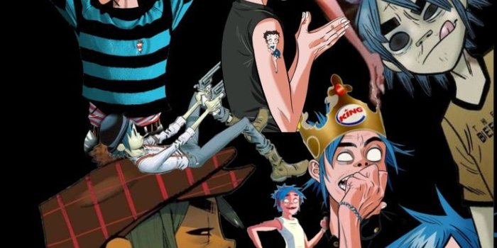 736x1487 2D gorillaz wallpaper i phone | Gorillaz art, Gorillaz art style, Gorillaz