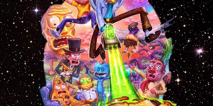 1080x1920 3d iPhone Wallpaper — Wallpaper Rick And Morty Cartoon Network iPhone