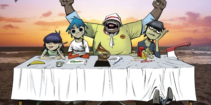 1680x1050 Gorillaz, Noodle, 2 D, Russel Hobbs, Murdoc Niccals, Jamie Hewlett  Wallpapers HD / Desktop and Mobile Backgrounds