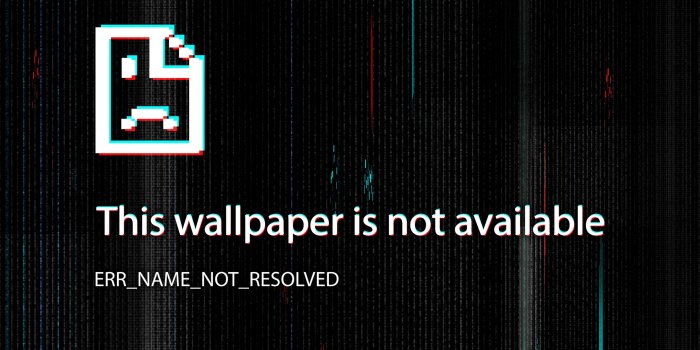 2058x3659 INTERNET ERROR BLACK WALLPAPER