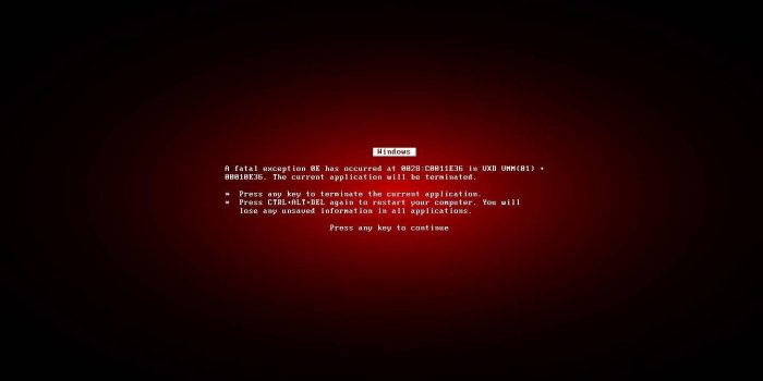 1440x900 Error Wallpapers