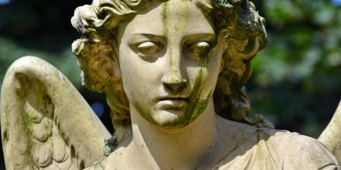 2048x2732 Angel Statue Wallpaper - iPhone, Android & Desktop Backgrounds