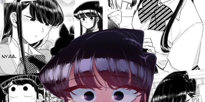 1848x4000 Hi! I made a Komi san wallpaper, hope yall like it! (This is my first  wallpaper btw) : r/Komi_san