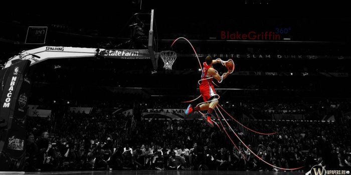 1920x1080 Download Blake Griffin Nba Slam Dunk Wallpaper | Wallpapers.com