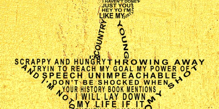 735x1102 Hamilton Lyrics Wallpapers
