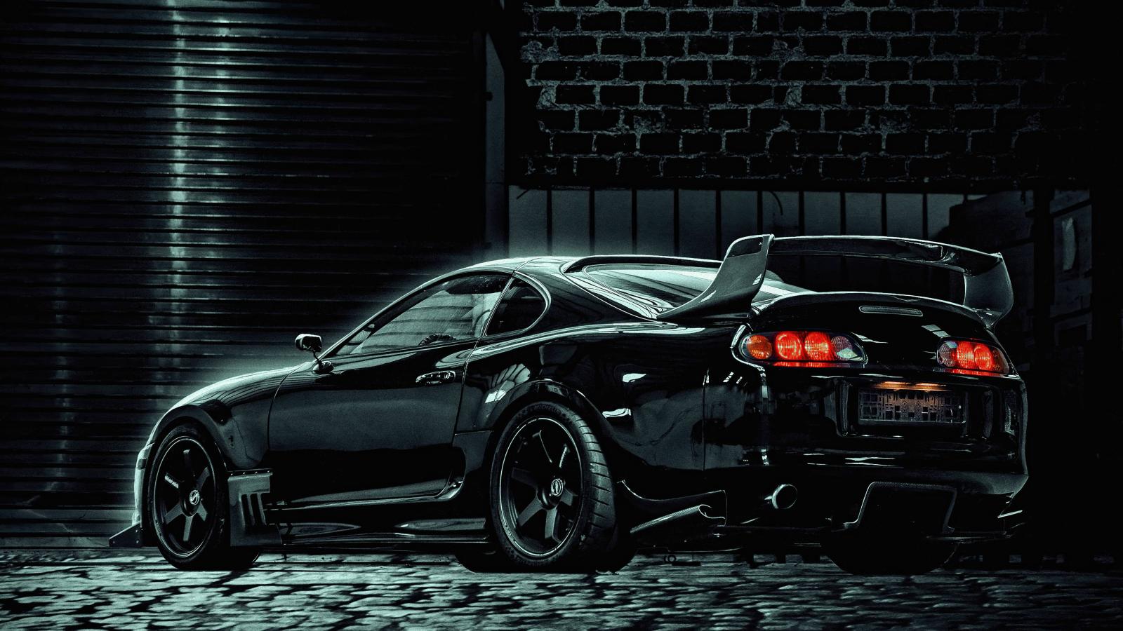 3840x2160 Toyota Supra Black 4k, HD Cars, 4k Wallpapers, Images, Backgrounds, Photos  and Pictures
