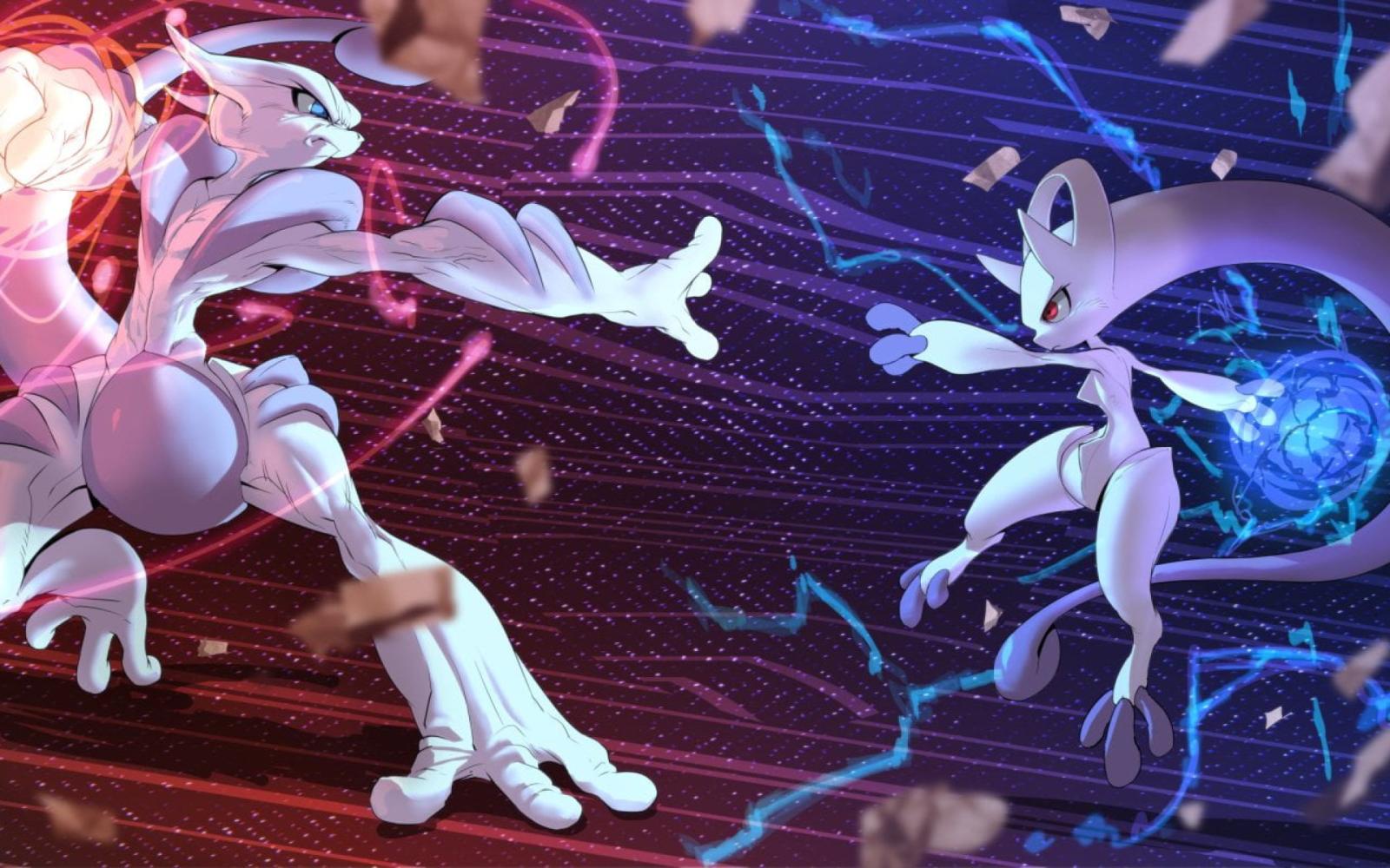 1920x1200 Pokemon Mew And Mewtwo Wallpaper, Pokémon, Mega • Wallpaper For You