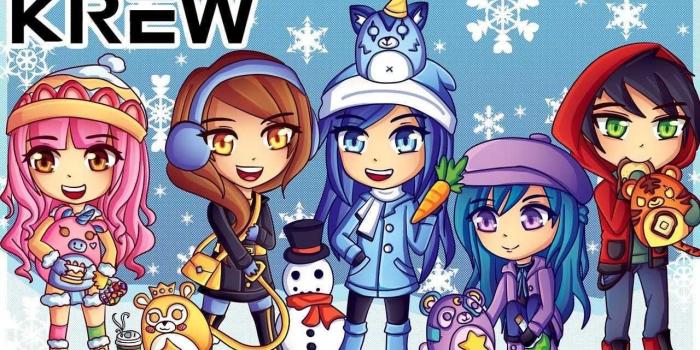 1280x720 Krew Wallpaper Discover more Anime, draco, fam, funneh, lunar eclipse  wallpapers. https://www.enjpg.com… | Doodle art for beginners, Fan art  drawing, Aphmau fan art