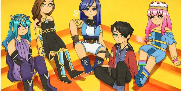 2048x1229 Download The Krew Roblox Characters Wallpaper | Wallpapers.com