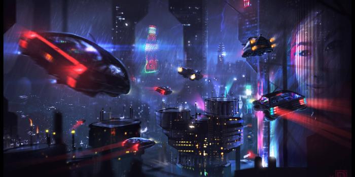 3840x2193 Download Blade Runner Cyberpunk Neon City Wallpaper | Wallpapers.com