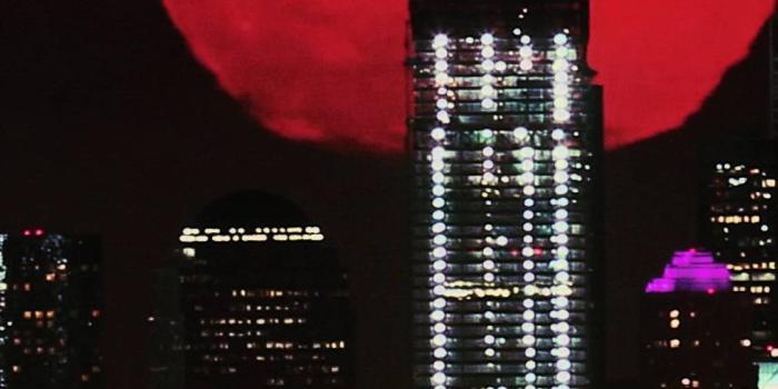 1125x2436 1125x2436 Red Moon Over City Iphone XS,Iphone 10,Iphone X Wallpaper, HD  City 4K Wallpapers, Images, Photos and Background - Wallpapers Den