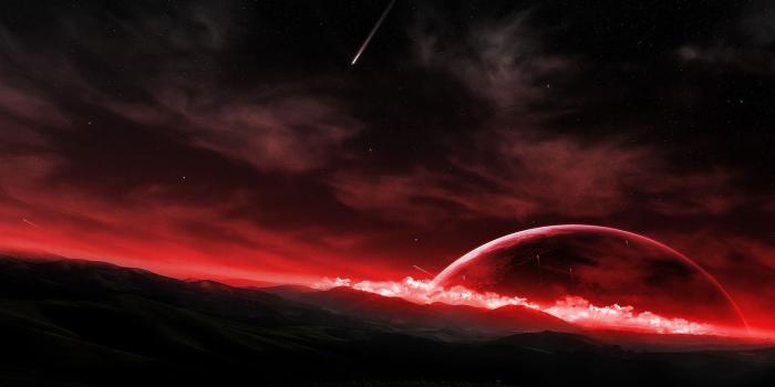 1920x1200 Drowning Red Moon wallpaper | 1920x1200 | 488959 | WallpaperUP