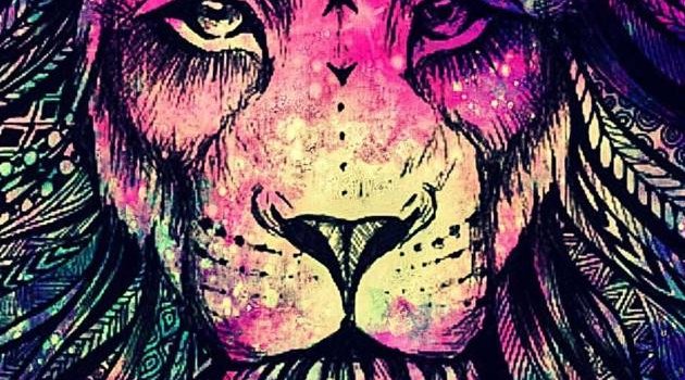 630x1280 Psychedelic Lion wallpaper by Black0rWhite - Download on ZEDGE™ | 56e9
