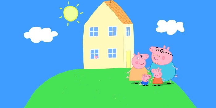 2048x1142 Peppa Pig House Wallpaper - NawPic
