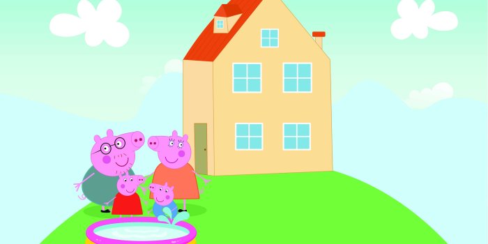 3840x2160 Peppa Pig House Wallpaper - EnJpg