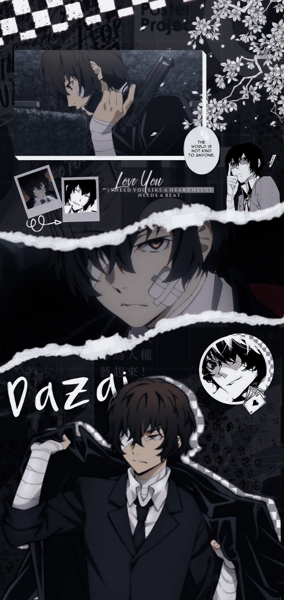 970x2048 Dazai gives me serotonin — Here are some Osamu Dazai wallpapers I found  that...