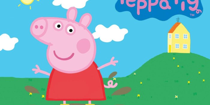 1920x1440 Download Cartoon Peppa Pig House Wallpaper | Wallpapers.com