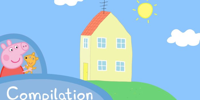 1280x720 Peppa Pig's House Compilation