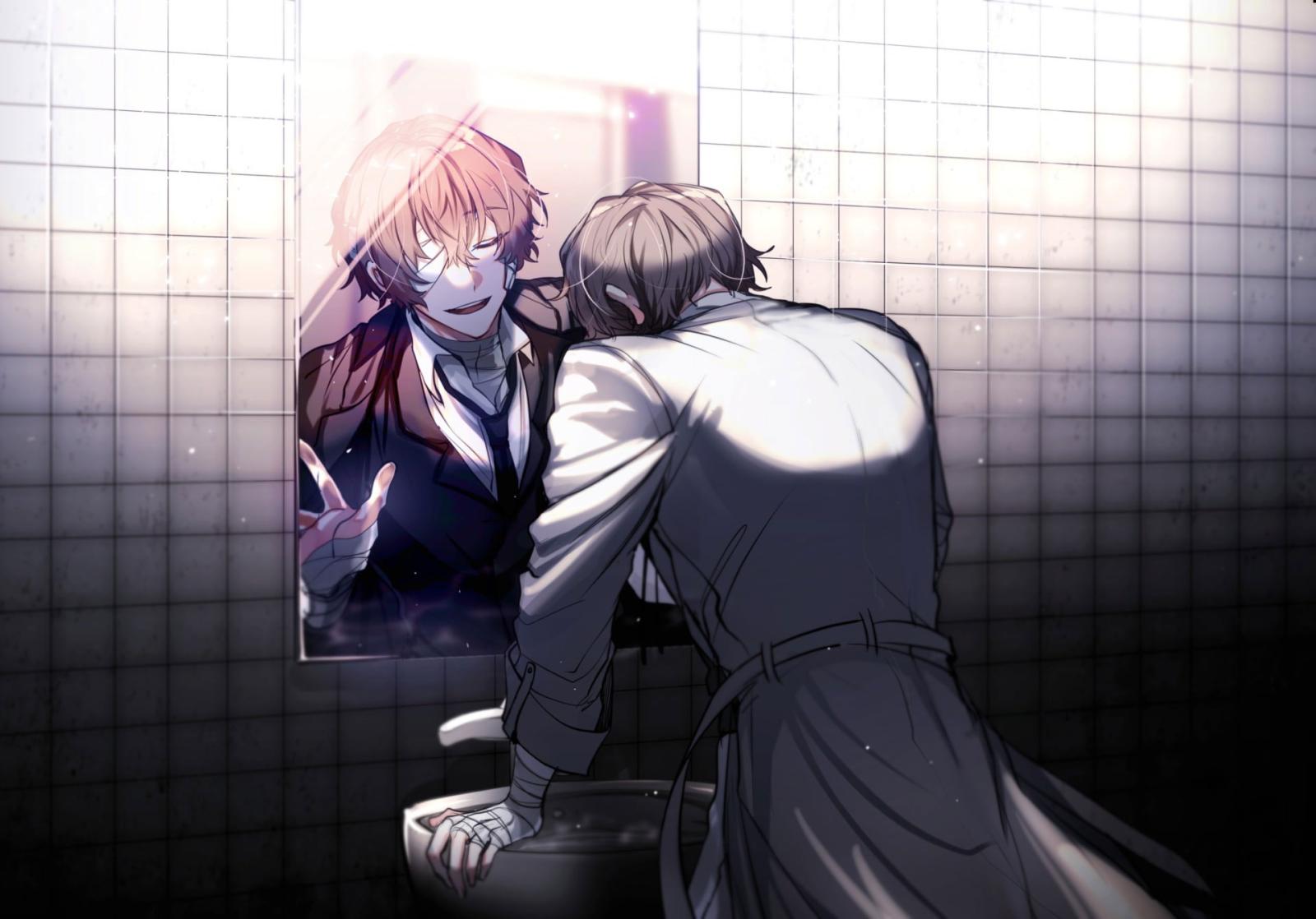 1920x1342 Wallpaper Anime, Bungou Stray Dogs, Osamu Dazai • Wallpaper For You