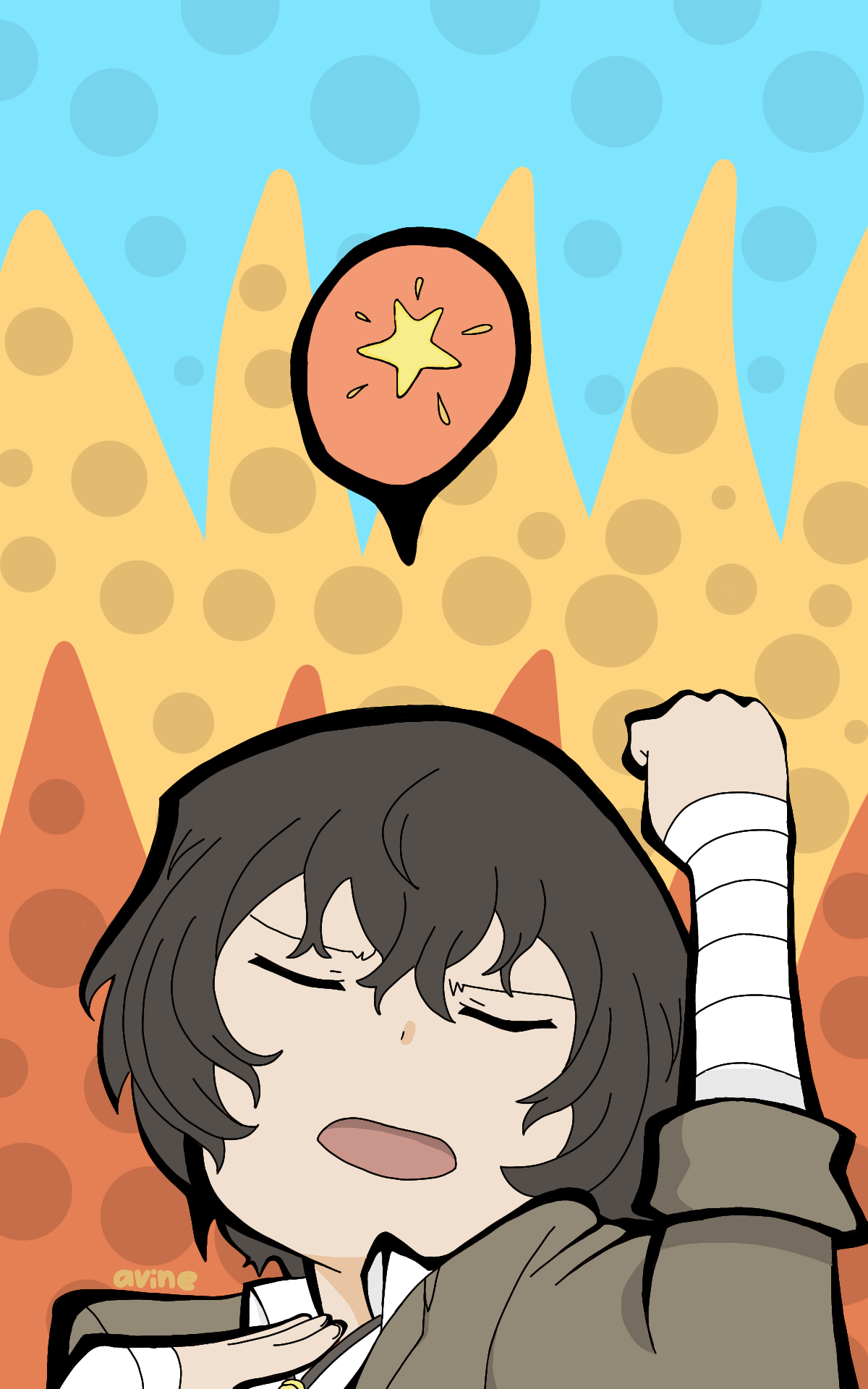 1200x1920 Hi! I made a Dazai wallpaper (you can save it), hope you enjoy :) :  r/BungouStrayDogs