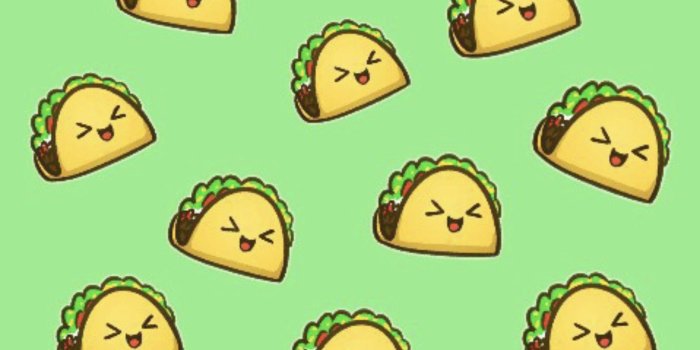 1668x1574 Tacooooooooooooooo | Taco wallpaper, Cute food wallpaper, Food wallpaper