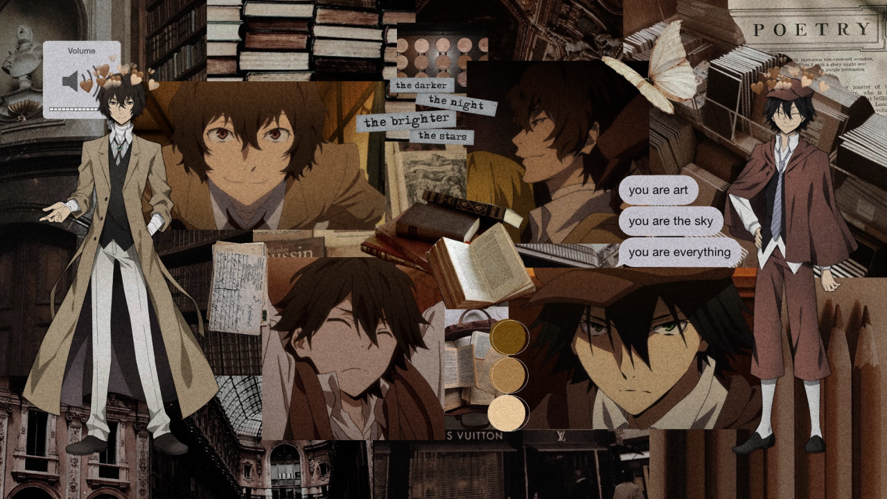 1280x720 ↝ a l i e n g i r l ↜ — Osamu Dazai and Ranpo Edogawa (Bungo Stray Dogs)  -...